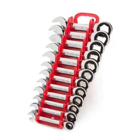 stubby ratcheting wrench set